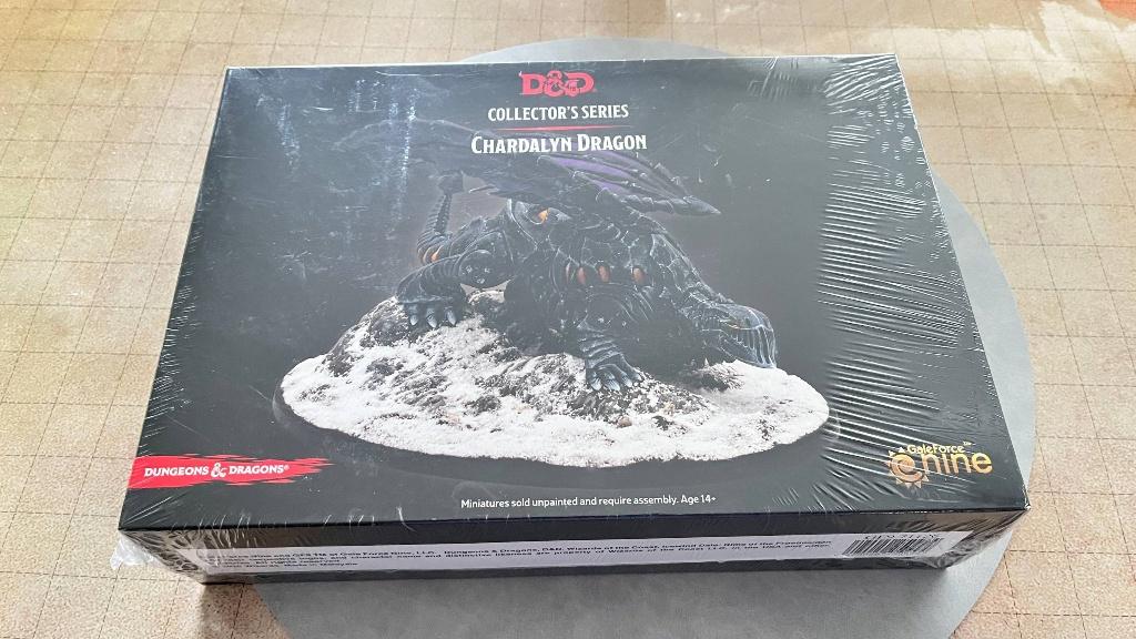 D&D Chardalyn Dragon sealed GF9 71126 OOP gargantuan resin, Ophalen of Verzenden, Nieuw, Overige soorten, Figuurtje(s)