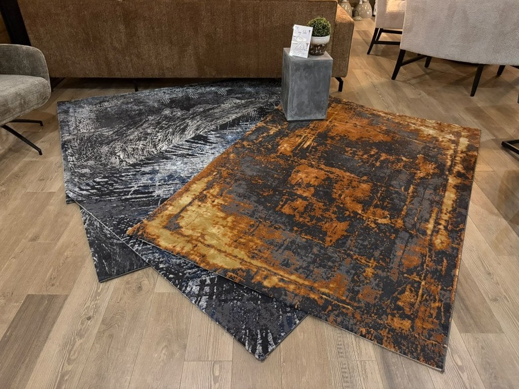 Diverse tapijten - Verschillende maten en kleuren, Huis en Inrichting, Ophalen, Blauw, 150 tot 200 cm, Modern, Abstract