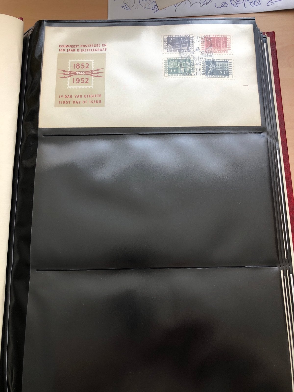 Eerste dagenvelop Nederland 1952 - Hoge cataloguswaarde, Ophalen of Verzenden, Onbeschreven, Nederland