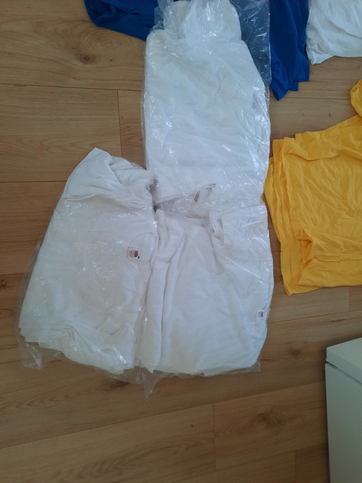fruit of the loom partij t shirts heavy cotton 81 stuks, Ophalen, Nieuw