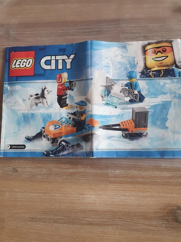 LEGO City 60191 Arctische Ontdekkingsreizigers, Ophalen of Verzenden, Gebruikt, Overige merken