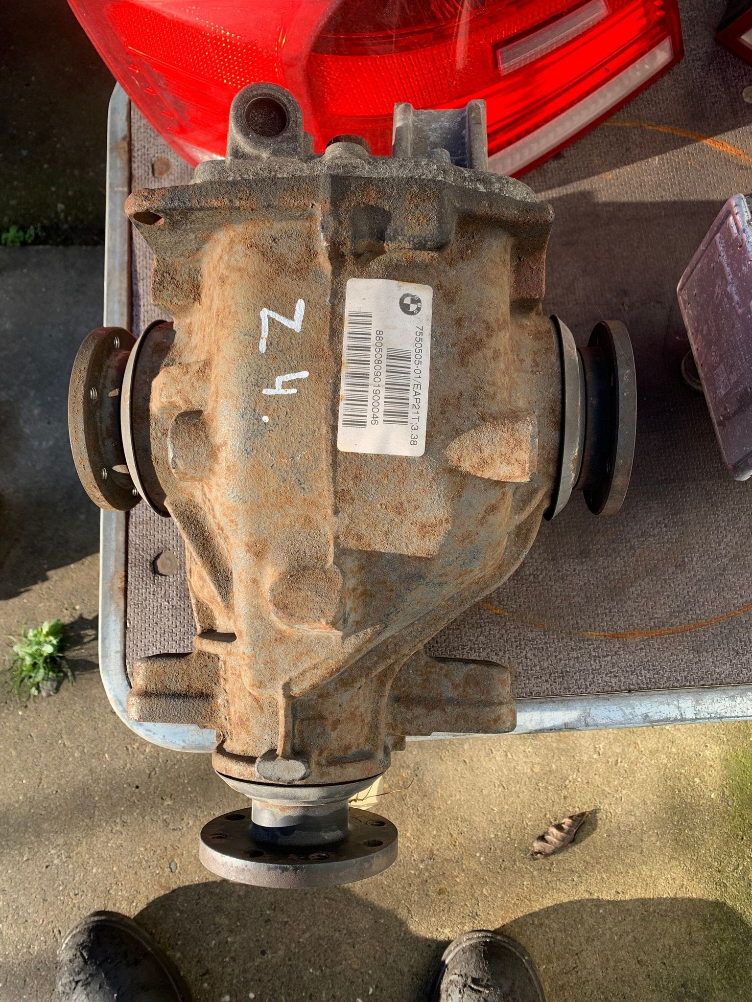differentieel BMW Z4 2.0 2002 tot 2009 benzine 7550505 3:38, Gebruikt, -, -, Ophalen of Verzenden