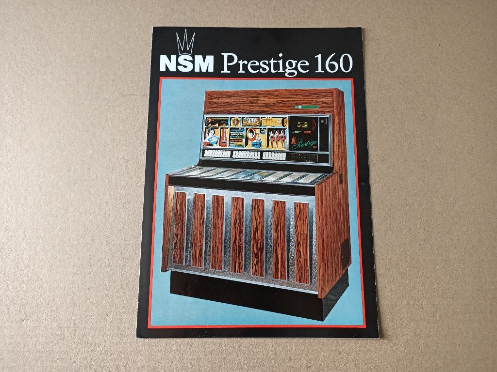 Folder: NSM Prestige 160A (1970) jukebox, Ophalen of Verzenden, Gebruikt, 1950 tot 1960, Seeburg