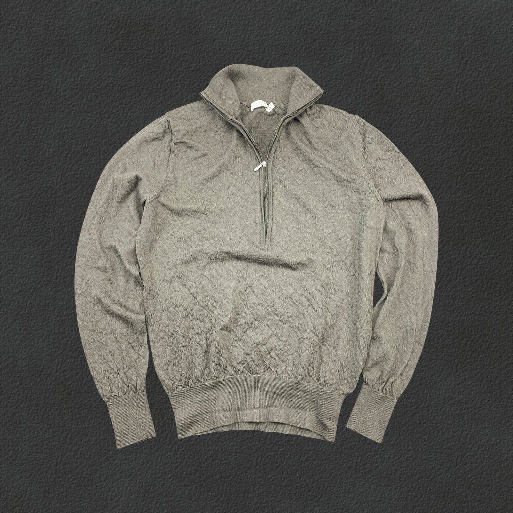 (1358) Donkergroen Suitsupply Half Zip - Heren S - Zeer Goed, Kleding | Heren, Bergen op Zoom, Verzenden, Zo goed als nieuw, Revaleur