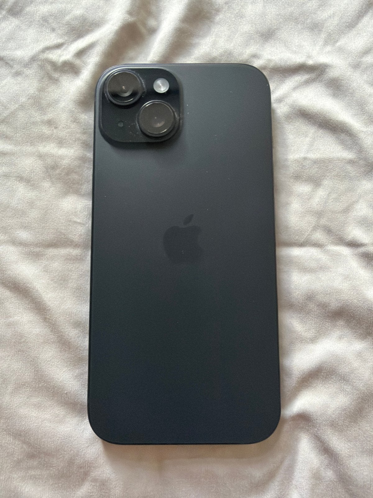 Zo goed als nieuwe iPhone 15 Zwart, 128 GB, Telecommunicatie, Mobiele telefoons | Apple iPhone, Ophalen, 128 GB, IPhone 15, 86 %