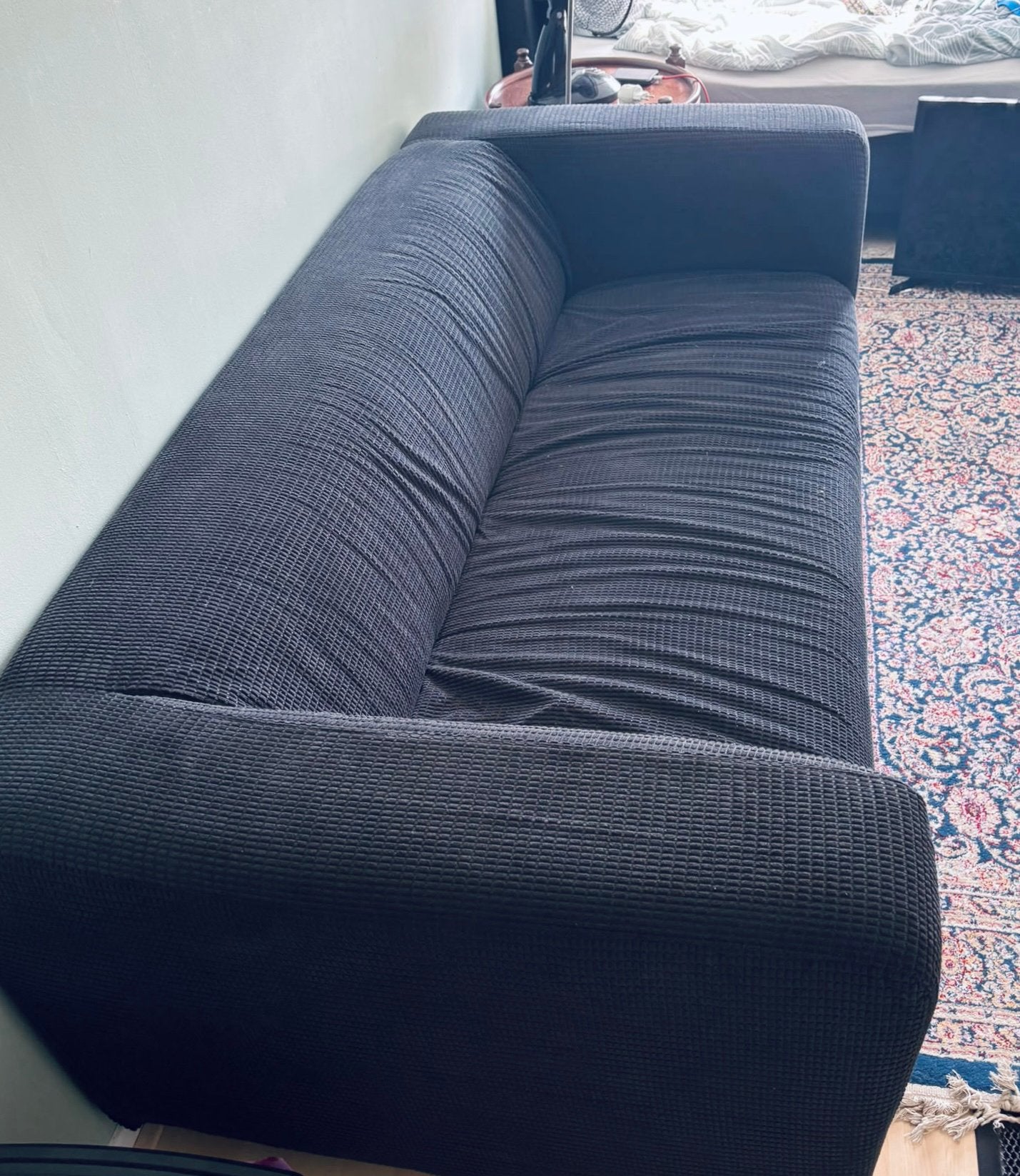 IKEA bank sofa Klippan met extra strech hoes, Ophalen