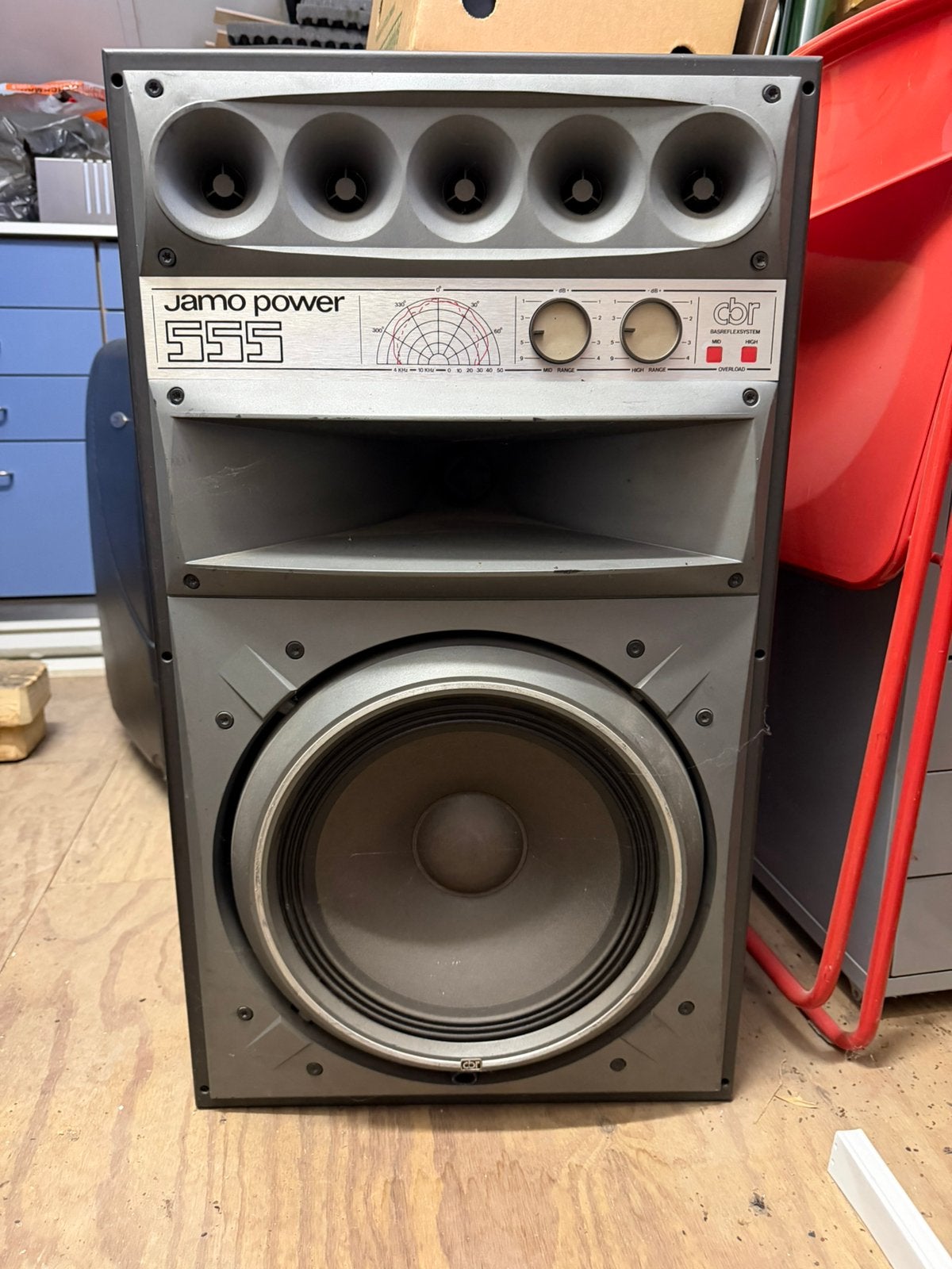 Jamo 555 speakers, Audio, Tv en Foto, Ophalen, Gebruikt