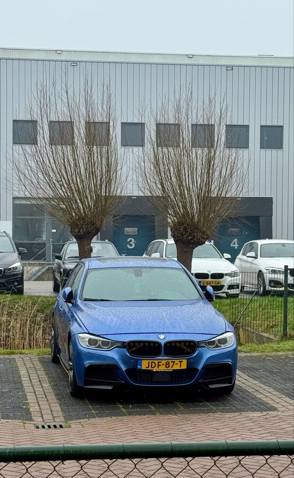 BMW F30 328 Xdrive Special MBlauw, Blauw, 1645 kg, 245 pk, Particulier