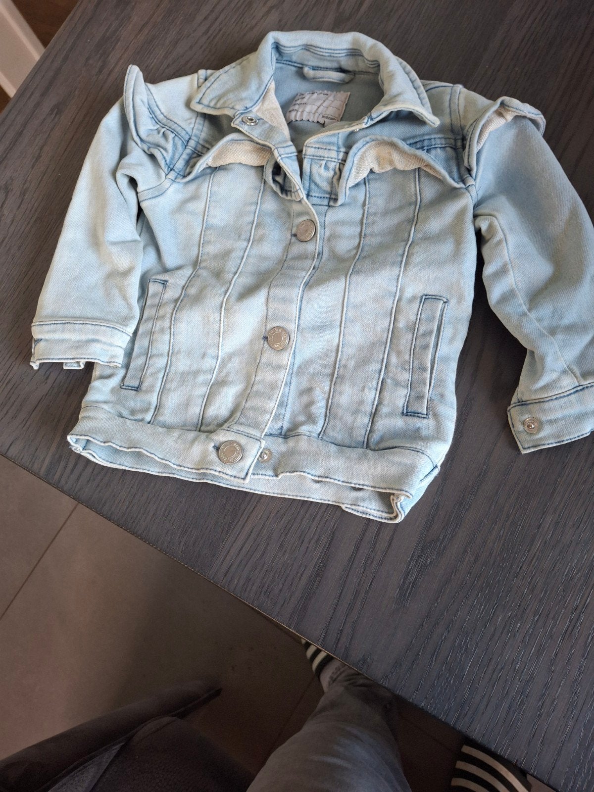 Spijkerjasje maat 86., Kinderen en Baby's, Babykleding | Maat 86, Meisje, Ophalen of Verzenden, Zo goed als nieuw, Prenatal