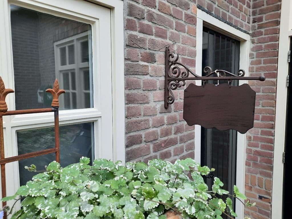 gietijzeren uithangbord nergens goedkoper! 24,95 !!, Huis en Inrichting, Ophalen of Verzenden, Nieuw