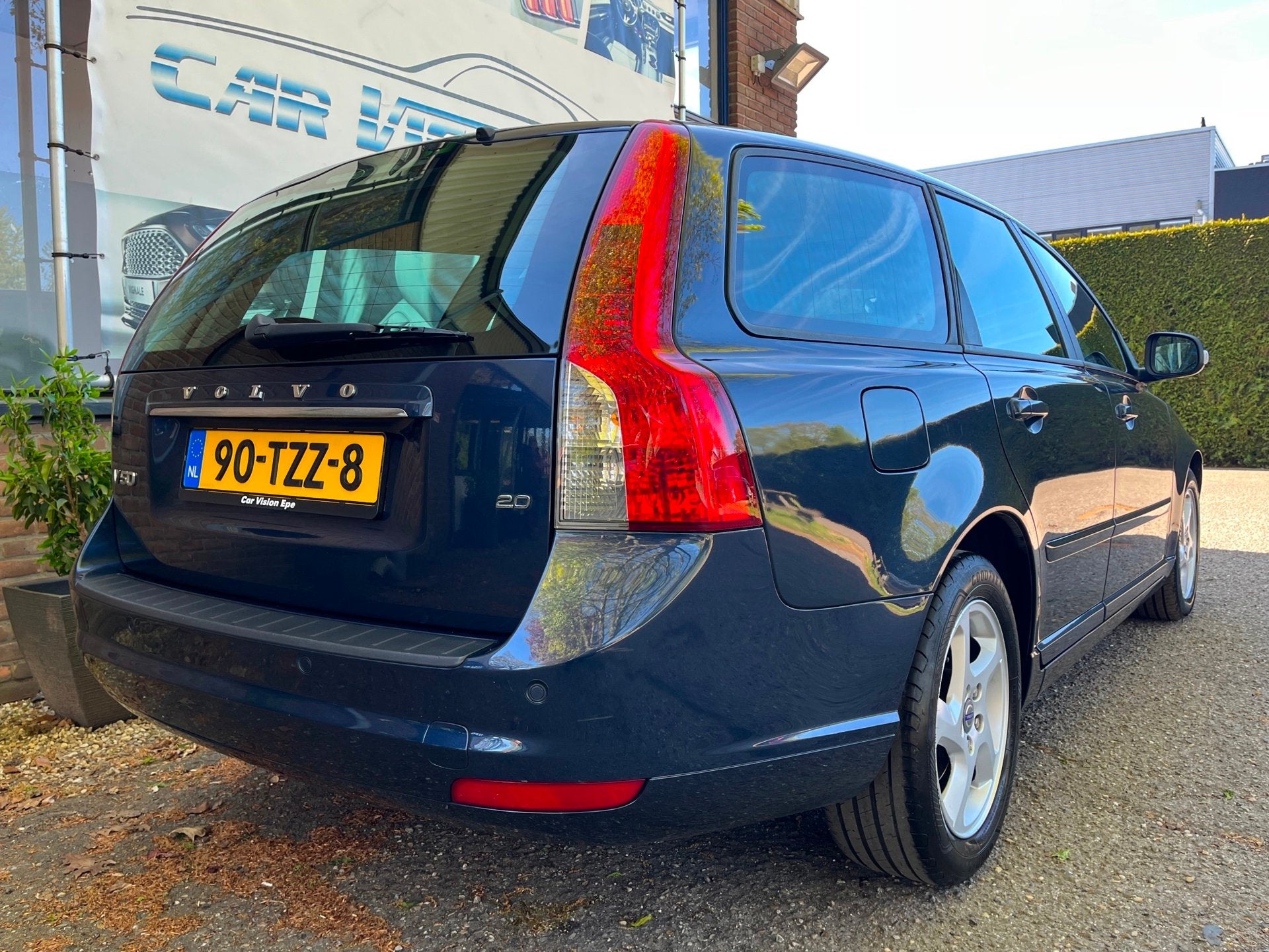 Volvo V50 2.0 Limited Edition||Leder|Clima|Navi|Pdc|, Gebruikt, Blauw, 1279 kg, V50