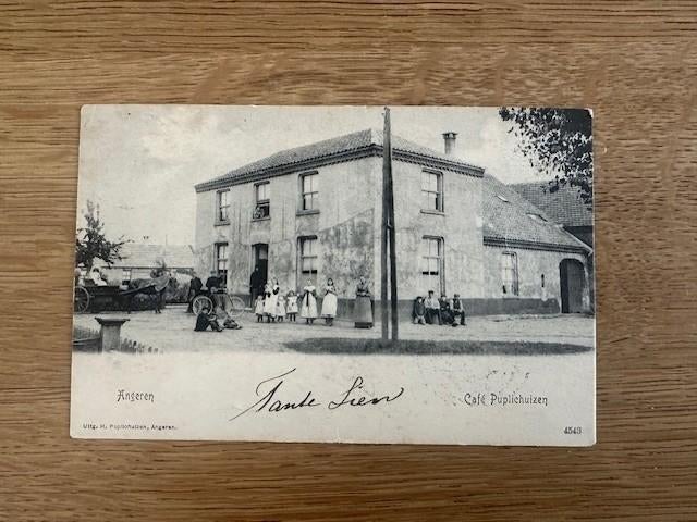 ANSICHTKAART ANGEREN, Ophalen of Verzenden, Voor 1920, Gelopen, Gelderland