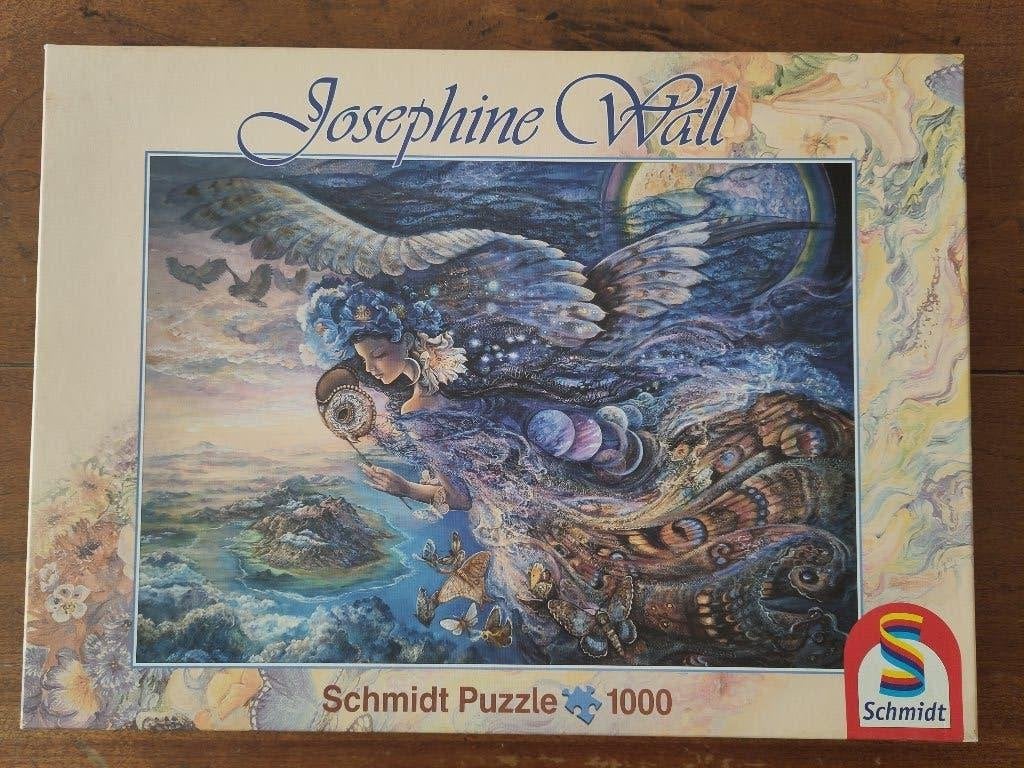 Schmidt puzzel Josephine Wall - 1000 stukjes, Ophalen of Verzenden, 500 t/m 1500 stukjes, Gebruikt, Legpuzzel