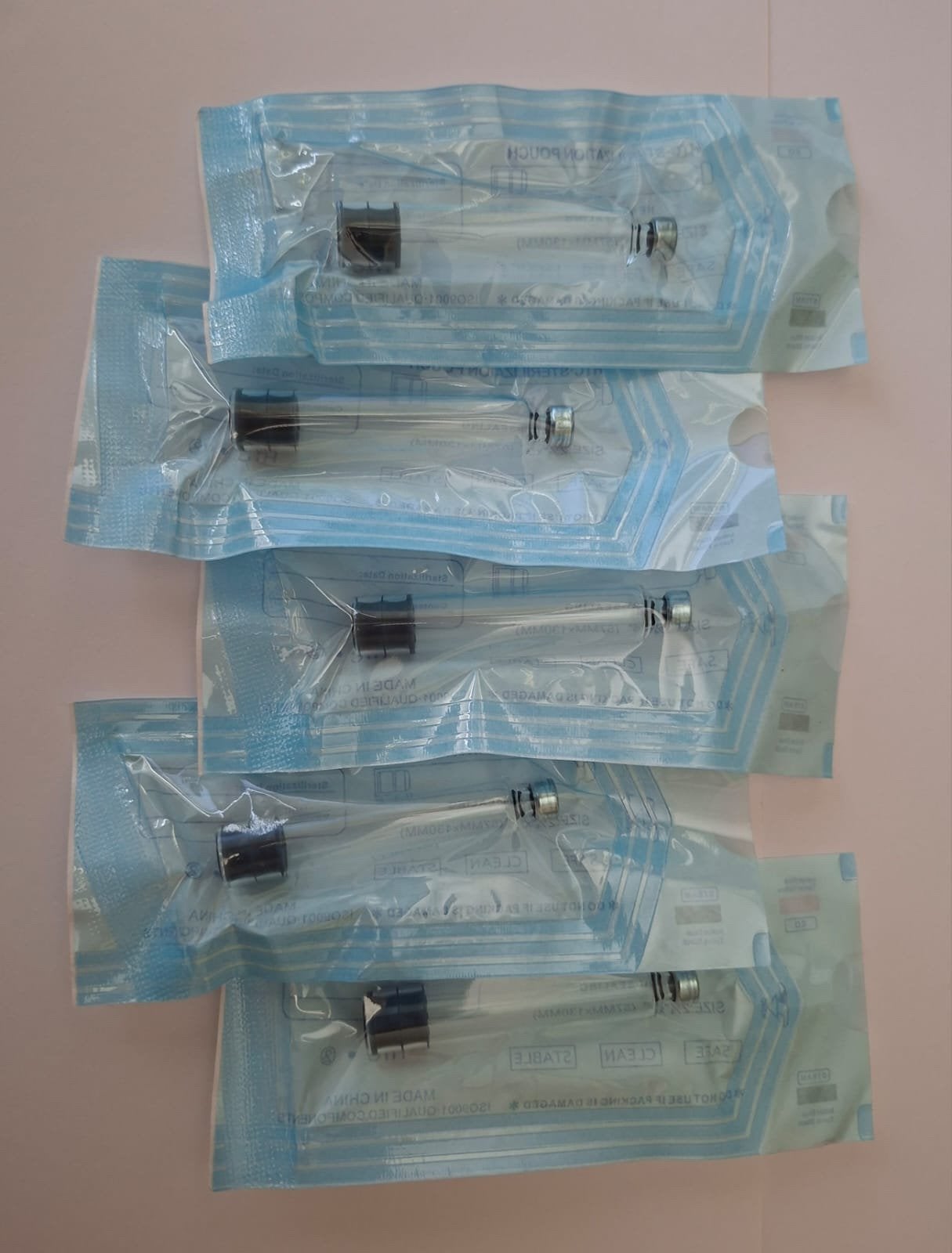 5 stuks glazen cartridges 3 ml voor insulinepen, Info@medico.com, Nieuw, Ophalen of Verzenden, Medico