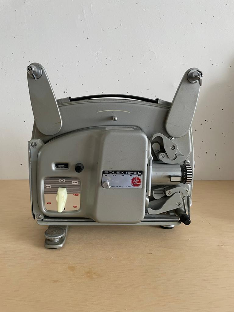 Vintage Bolex 18-5 L Super 8 Filmprojector, Ophalen of Verzenden, Gebruikt