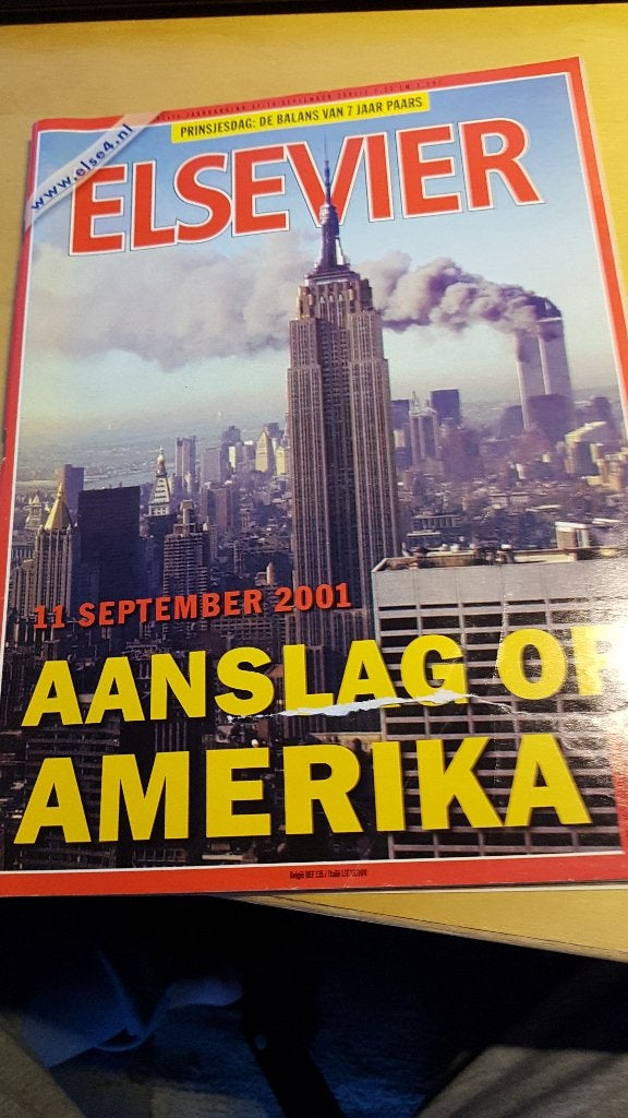 Tijdschrift elsevier sep 2001, Boeken, Ophalen of Verzenden, Gelezen