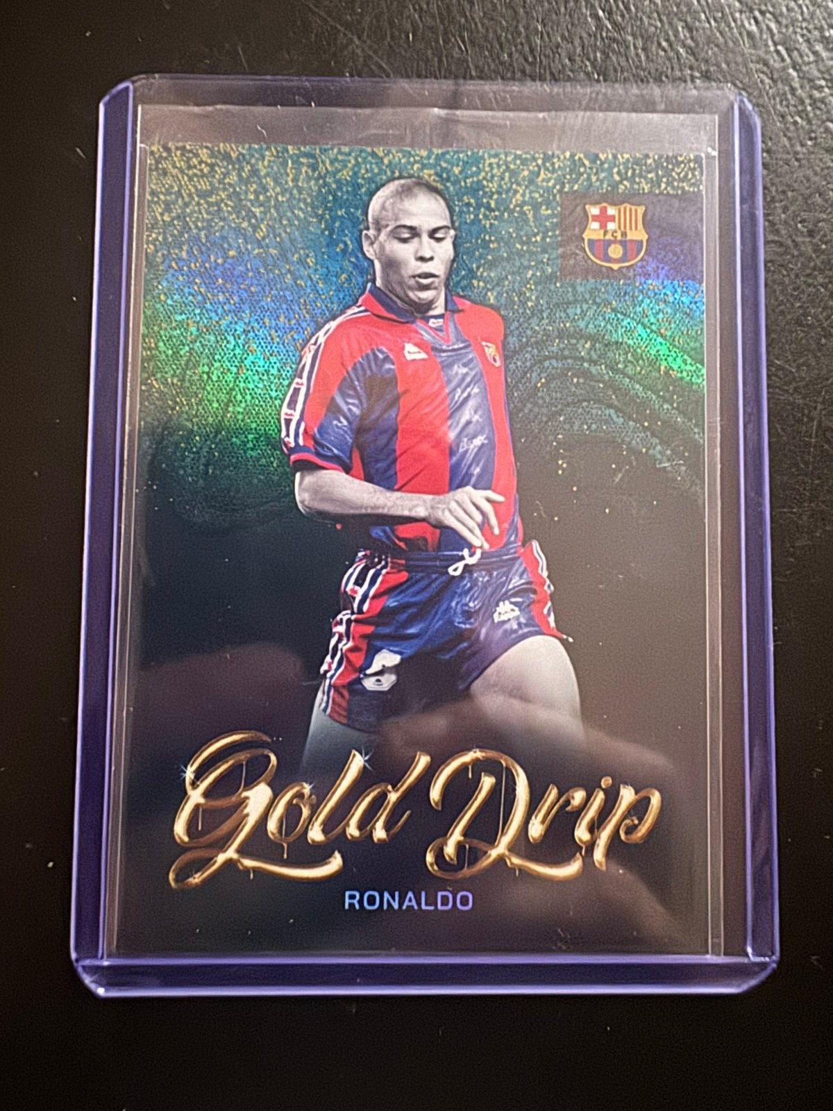 Ronaldo Gold Drip Topps Barcelona, Ophalen of Verzenden, Zo goed als nieuw