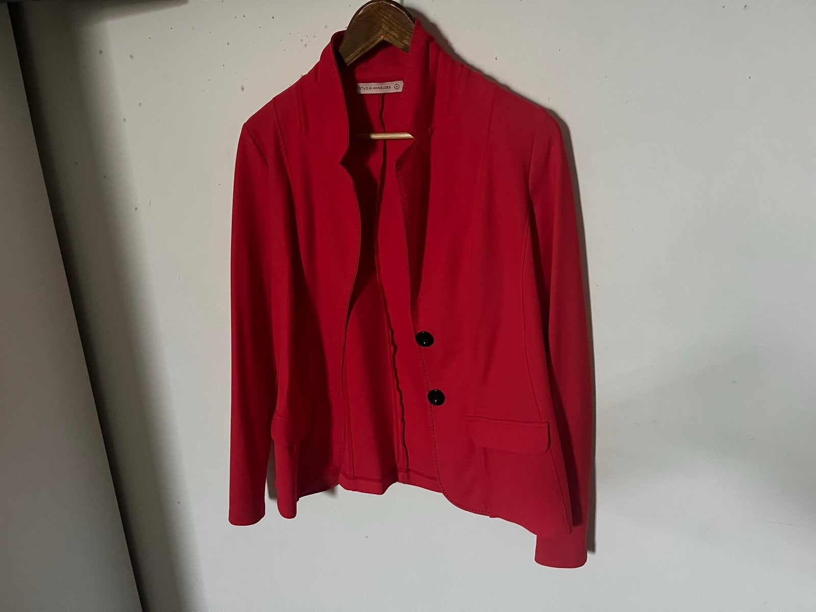Rood Jasje van Studio Anneloes - Maat M, Maat 38/40 (M), Ophalen of Verzenden, Zo goed als nieuw, Jasje