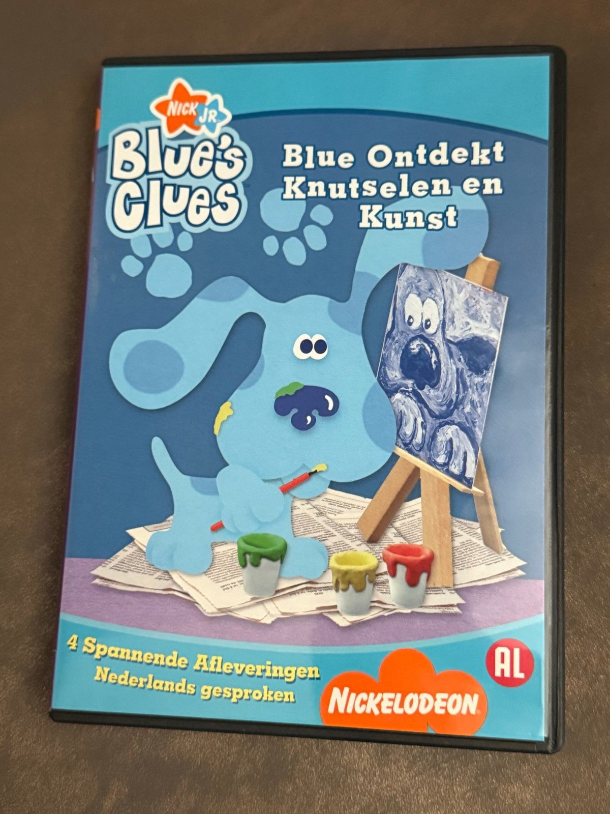 Blue's Clues: Blue Ontdekt Knutselen en Kunst DVD, Alle leeftijden, Tv-serie, Zo goed als nieuw, Educatief
