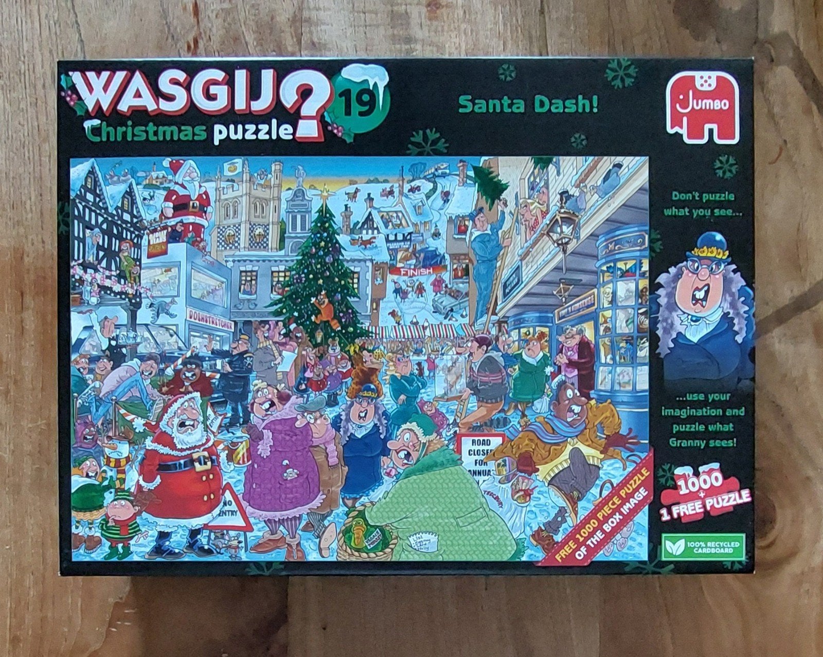 Wasgij Puzzel 1000, Ophalen of Verzenden, 500 t/m 1500 stukjes, Zo goed als nieuw