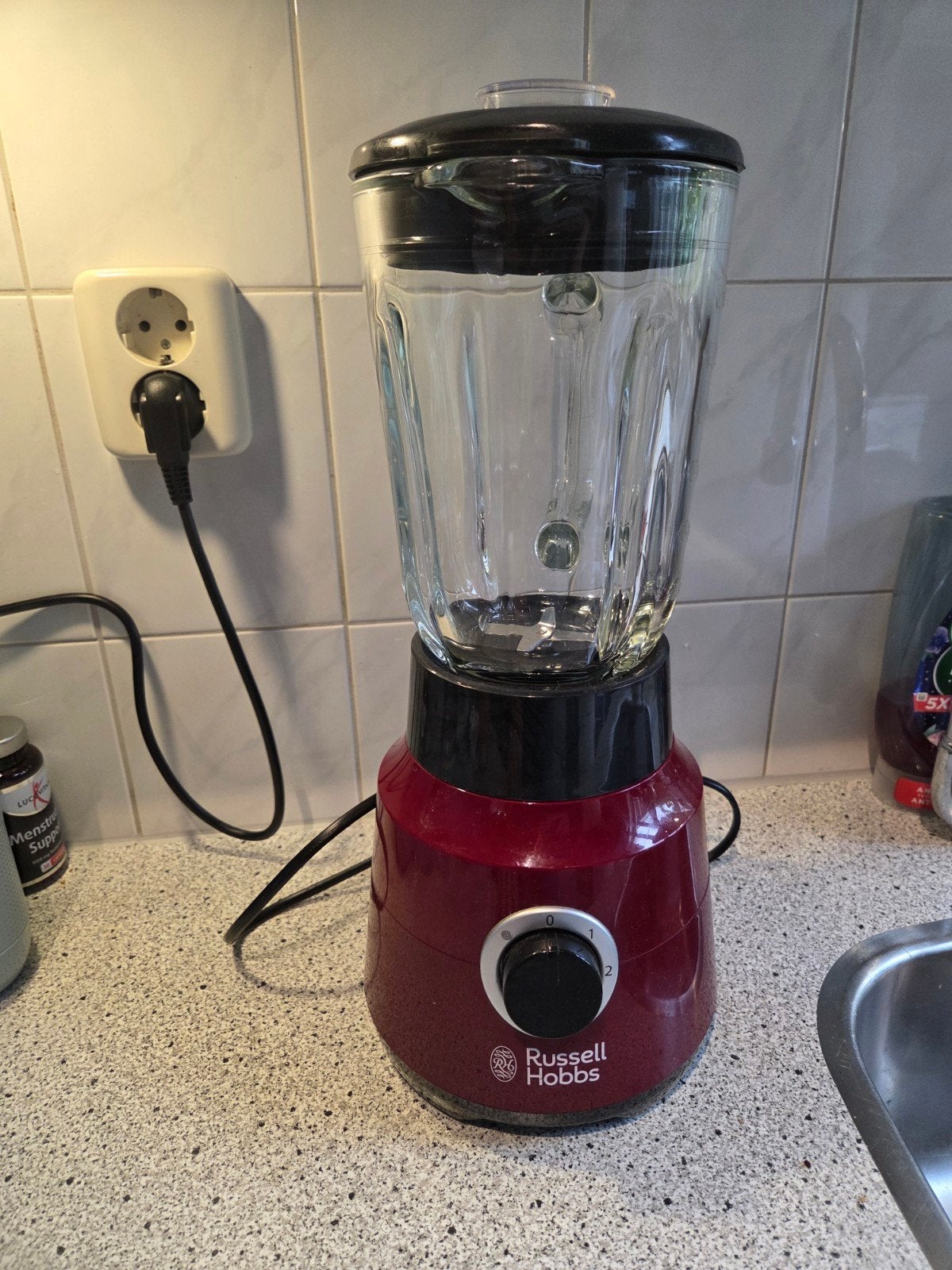 Russell Hobbs Blender (bordeaux rood), Ophalen of Verzenden, Blender