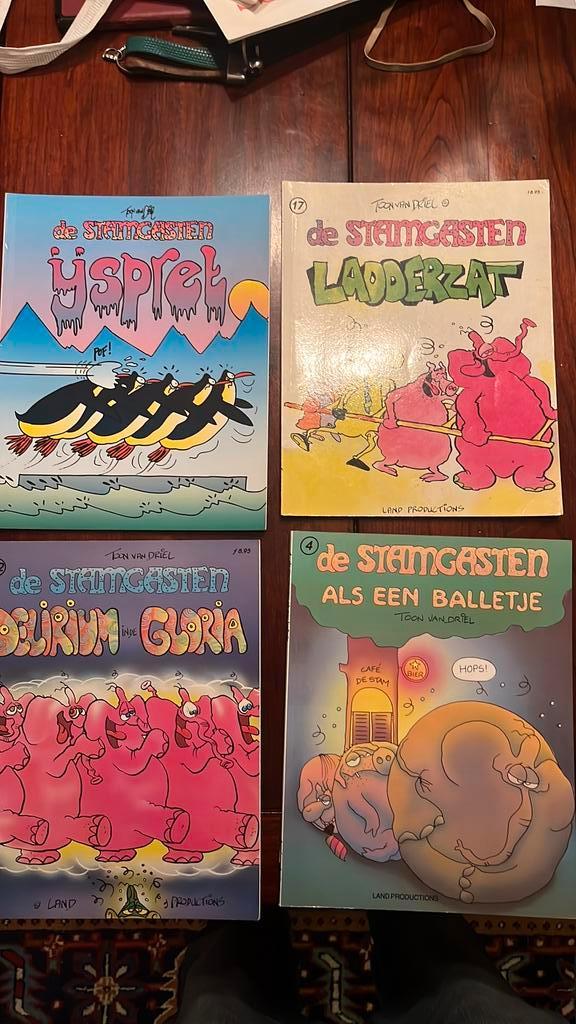 16 stripboeken De Stamgasten, Boeken, Stripboeken, Meerdere stripboeken, Ophalen of Verzenden, Gelezen