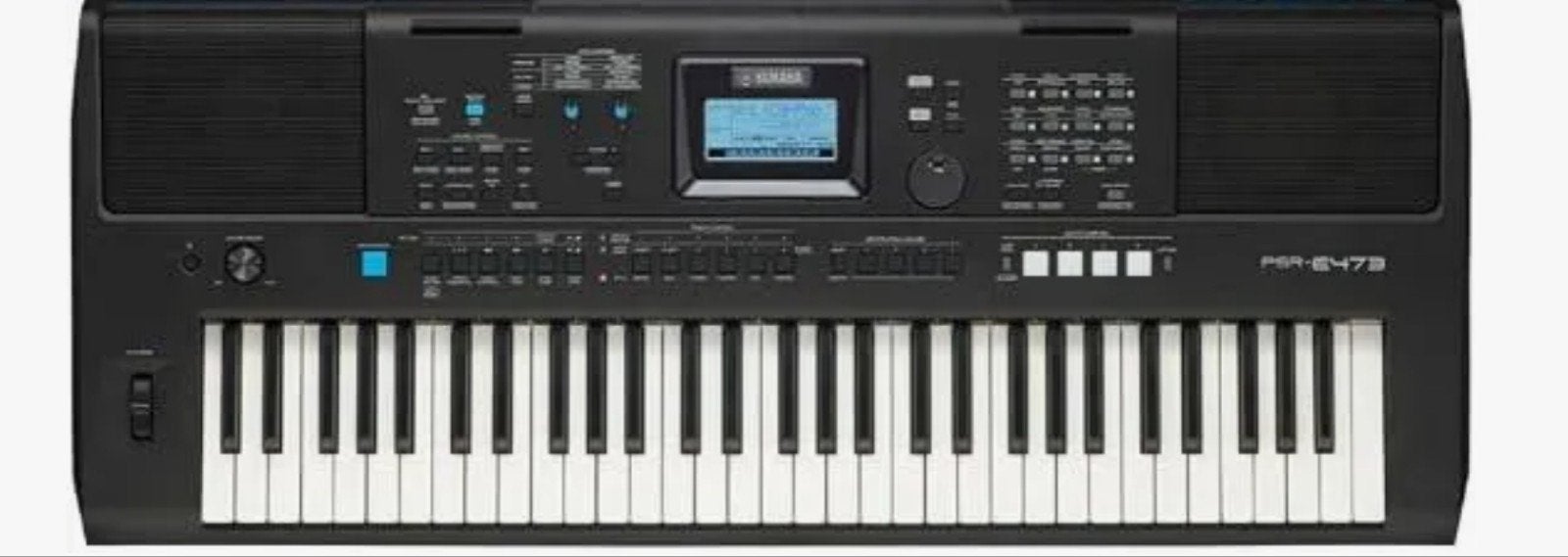 Yamaha PSR-E473 Keyboard & standaard display gedimd, Ophalen, 61 toetsen, Yamaha, Zo goed als nieuw