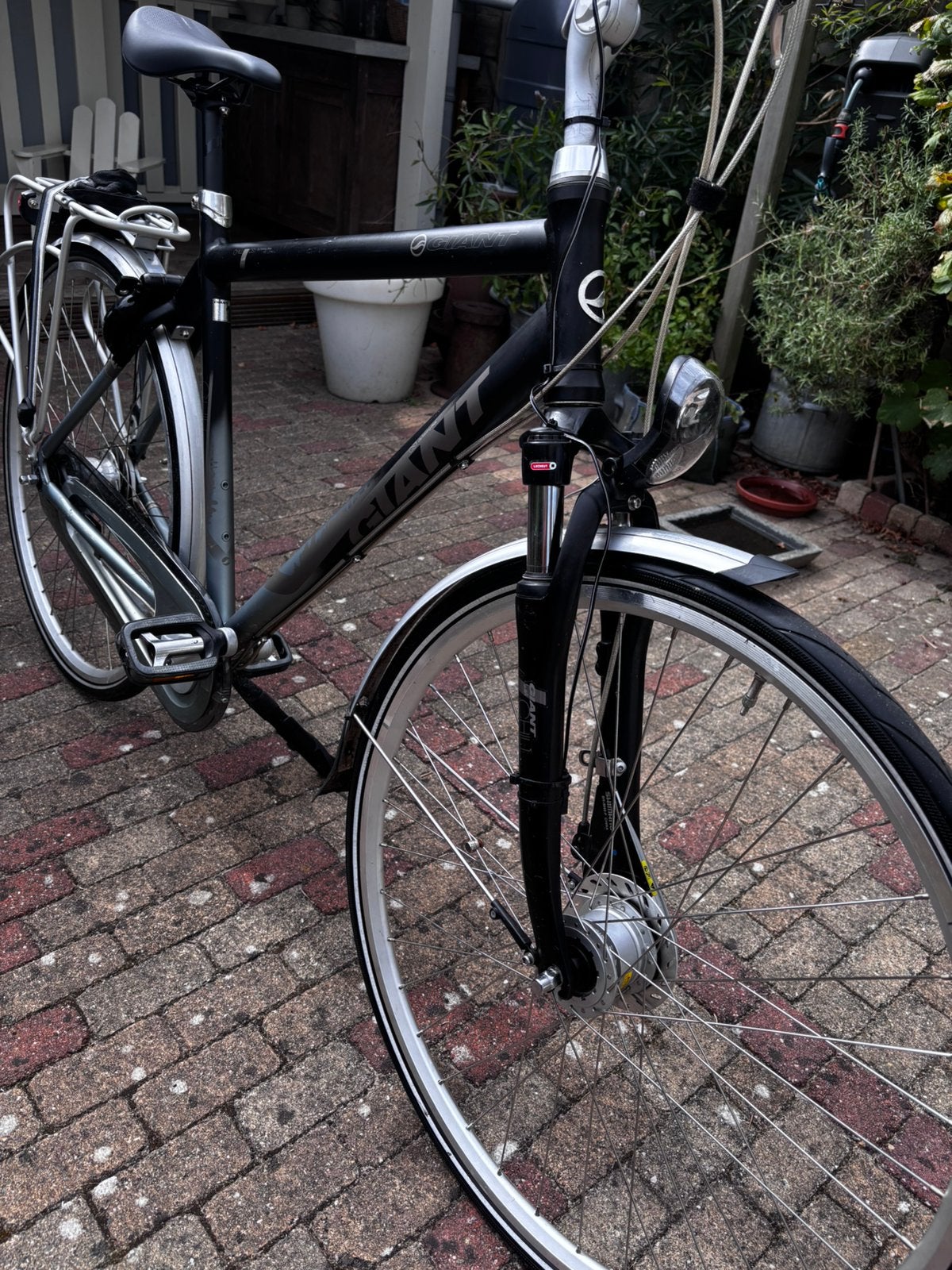Heren stadsfiets, Ophalen, Versnellingen, Giant, Zo goed als nieuw