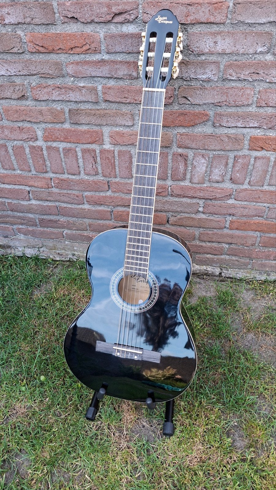 Javier Enriques Klassieke Gitaar - Zwart, Muziek en Instrumenten, Ophalen, Zo goed als nieuw, Klassieke of Spaanse gitaar