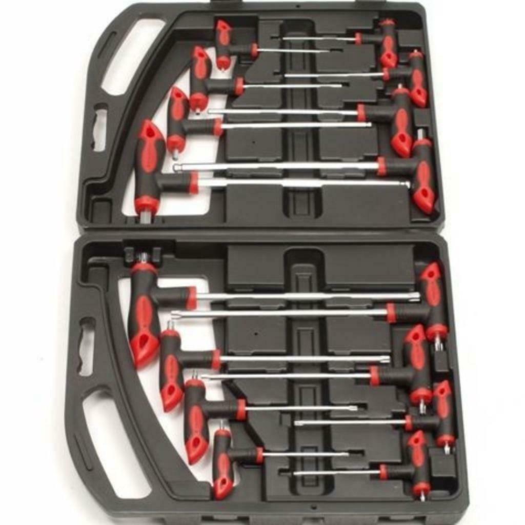 Inbussleutelset torx 16 delig, Auto diversen, Autogereedschap, Ophalen of Verzenden