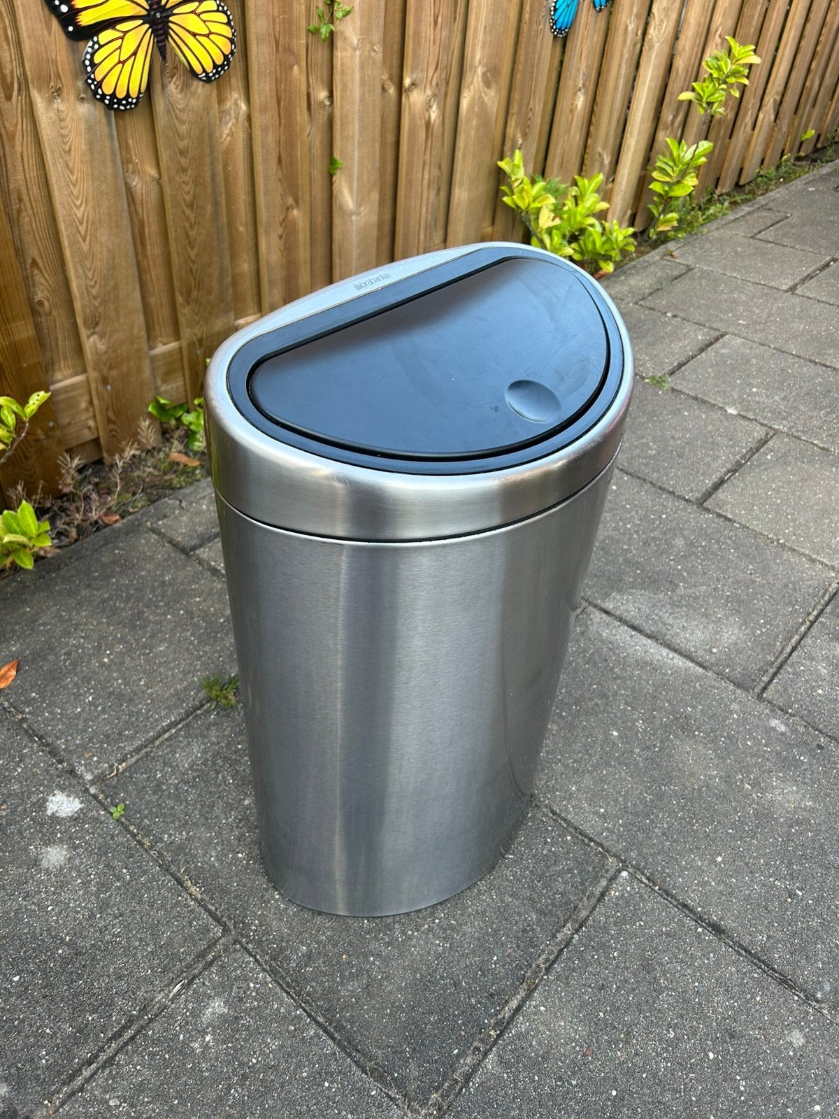 Te koop Brabantia prullenbak, Huis en Inrichting, Woonaccessoires | Prullenbakken, Gebruikt, 40 liter of meer, Ophalen of Verzenden