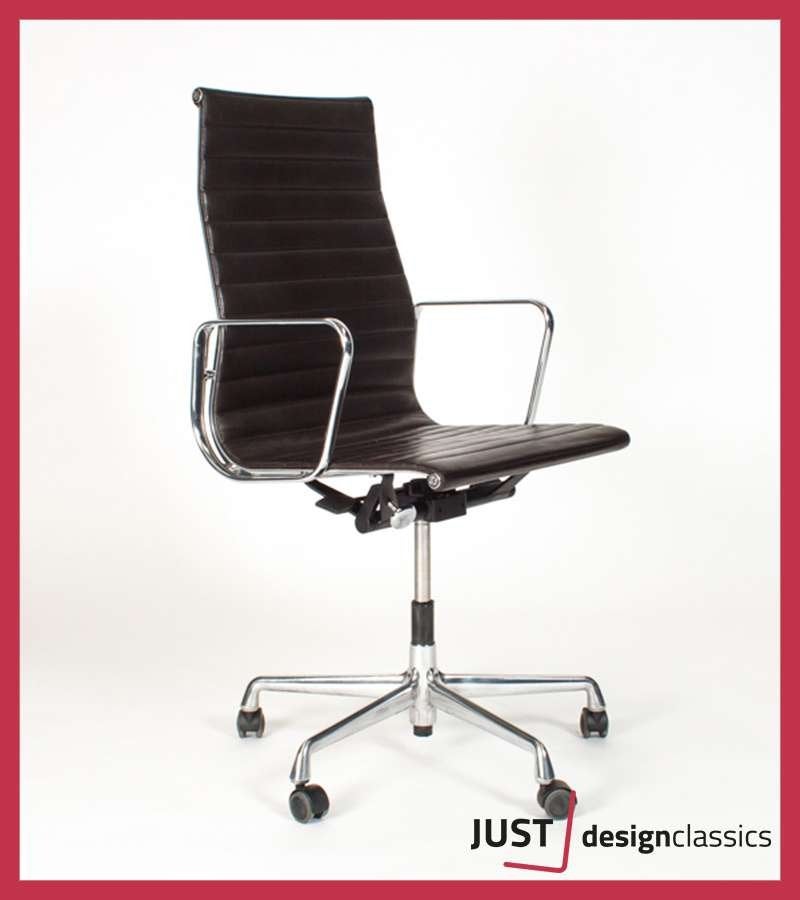 Eames Vitra ea 119 Bruin Leder Gepolijst, Niet ingevuld, Zo goed als nieuw, Niet ingevuld, Niet ingevuld