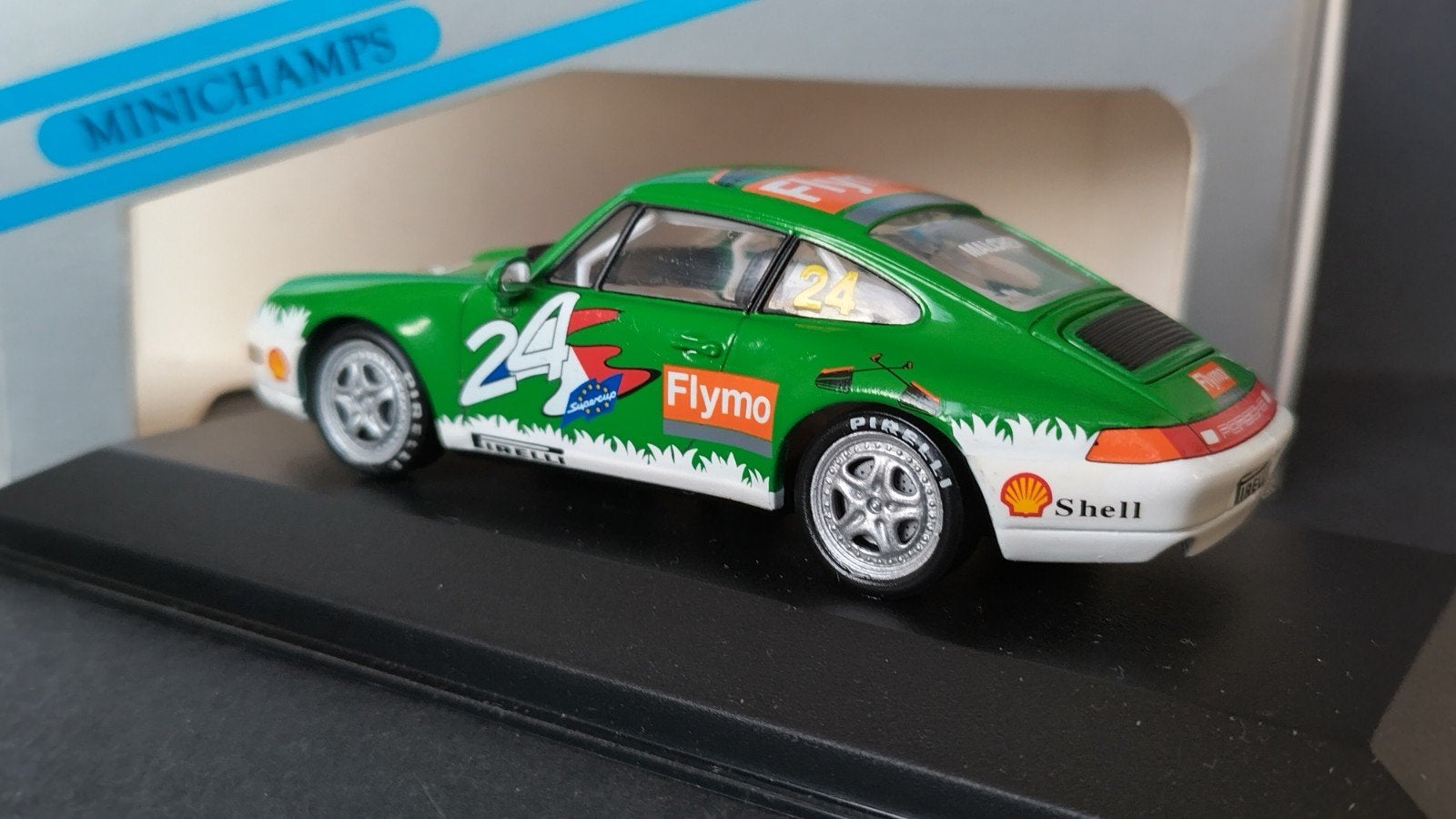 Porsche 911 Supercup 1994 1:43 Minichamps Pol, Auto, Verzenden, ., Nieuw