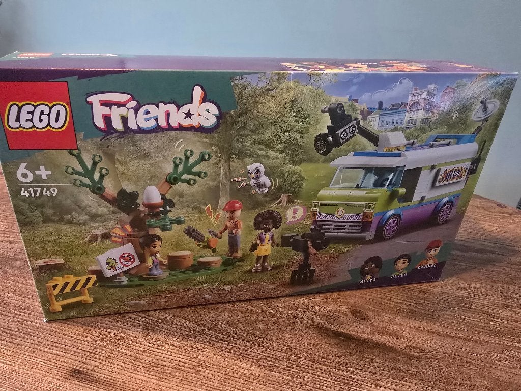 LEGO Friends 41749 Mobiele Nieuwsbus, Kinderen en Baby's, Speelgoed | Duplo en Lego, Ophalen, Compleet, Lego, Friends