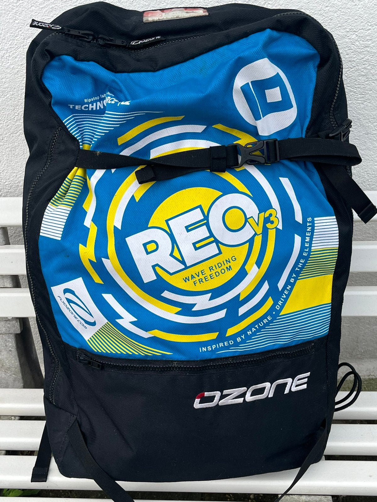 Ozone Reo v3 10 meter Rood, Watersport en Boten, 10 m², Geen board, Ophalen of Verzenden, Zo goed als nieuw