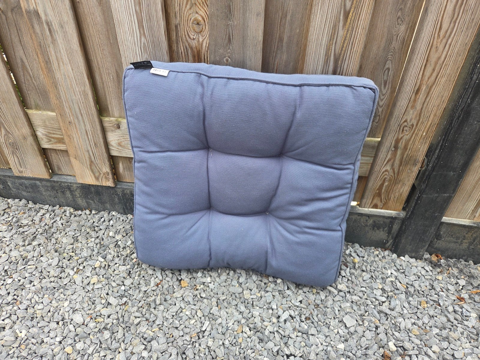 Palletkussens Madison Denim Grey, Ophalen, Gebruikt