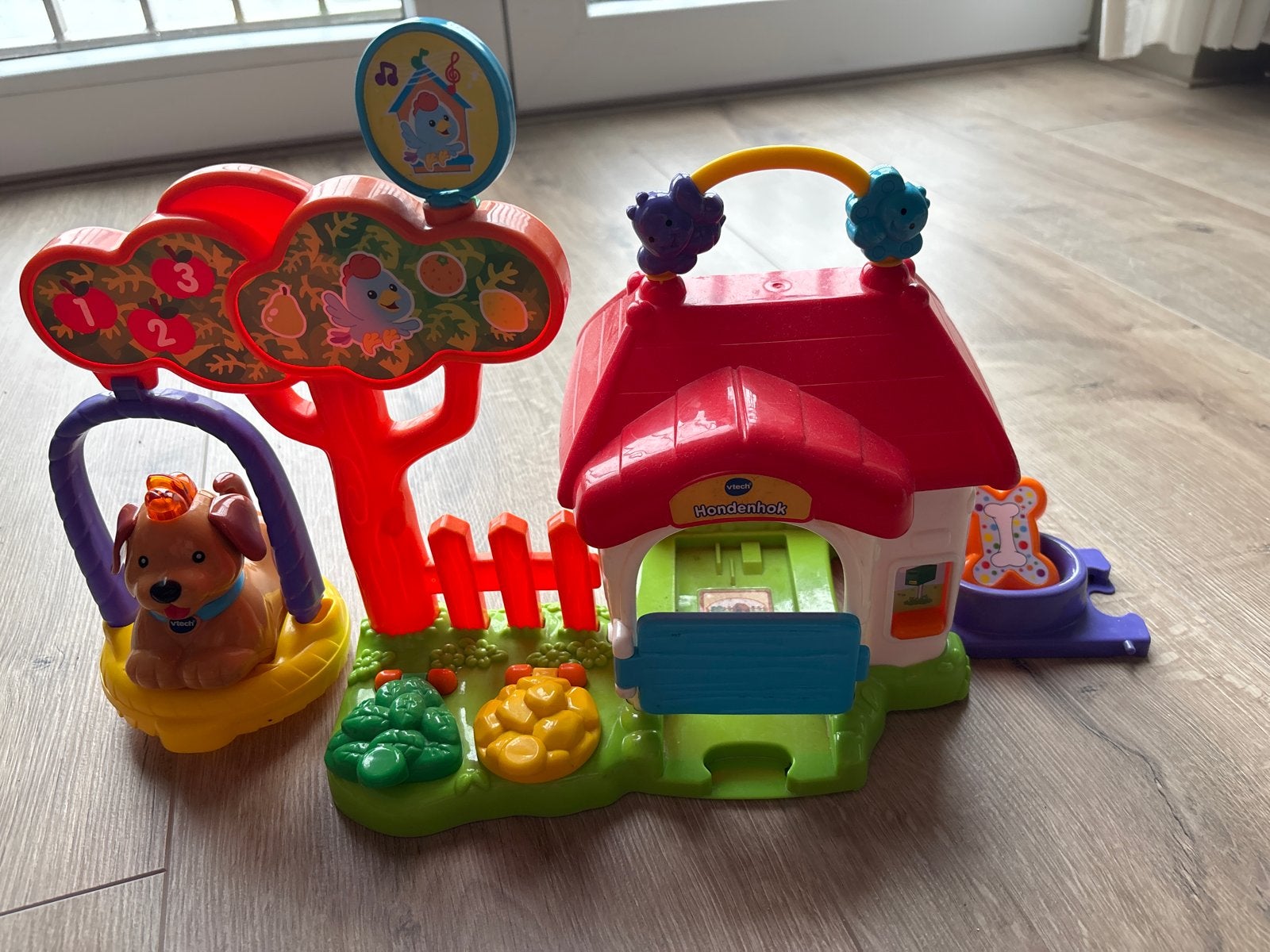 VTech Zoef Zoef Dieren Honden Speelhuis, Ophalen of Verzenden, Zo goed als nieuw, Overige typen, Met geluid