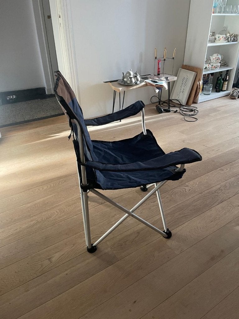 Vouwstoel (fauteuil), Caravans en Kamperen, Ophalen, Gebruikt, Campingstoel