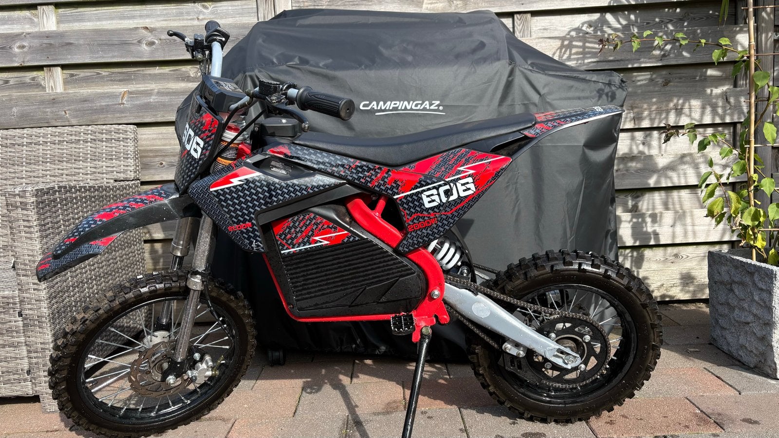 Elektriche crosmotor, Ophalen, Gebruikt, Schijfrem, Dirtbike