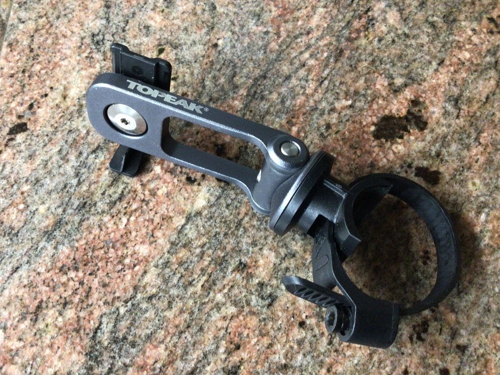 Topeak iPhone telefoonhouder voor fiets scooter of motor, Ophalen of Verzenden, Zo goed als nieuw, Fiets
