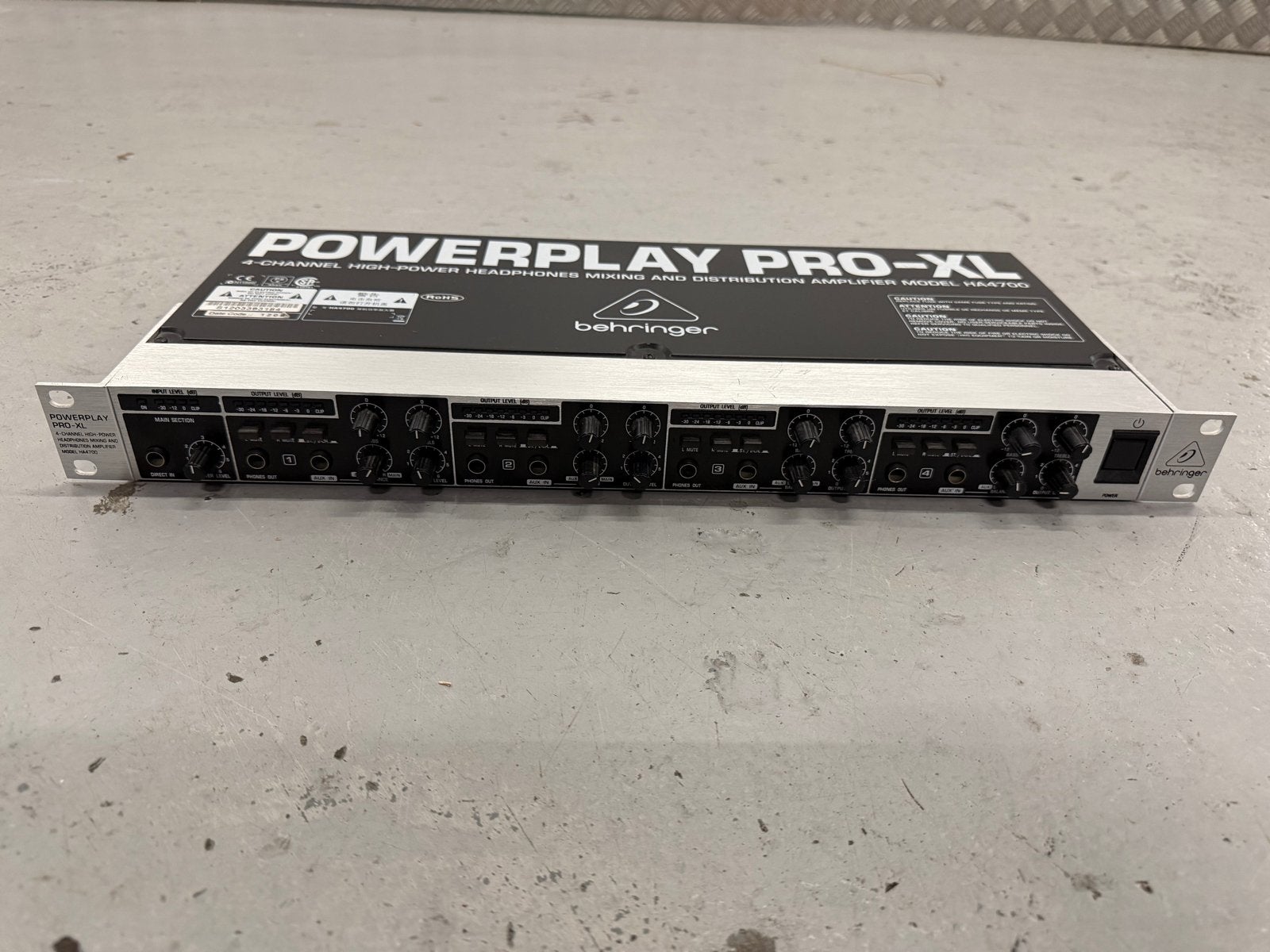 Behringer Powerplay Pro-XL HA4700 Hoofdtelefoonversterker, Muziek en Instrumenten, Ophalen of Verzenden, Gebruikt