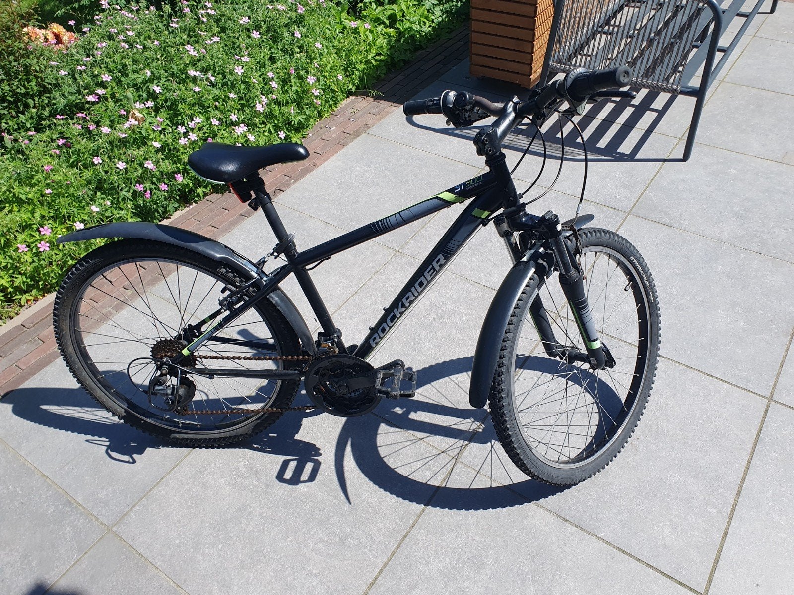 Rockrider ST 500 Mountainbike - Zwart, Ophalen, Gebruikt, Overige merken