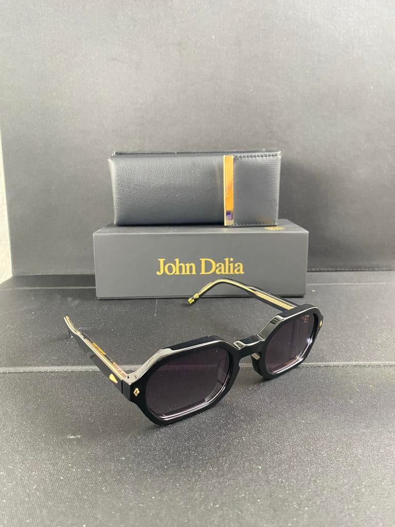 John Dalia Bril - Zonnebril compleet, Overige merken, Zwart, Ophalen of Verzenden, Zo goed als nieuw