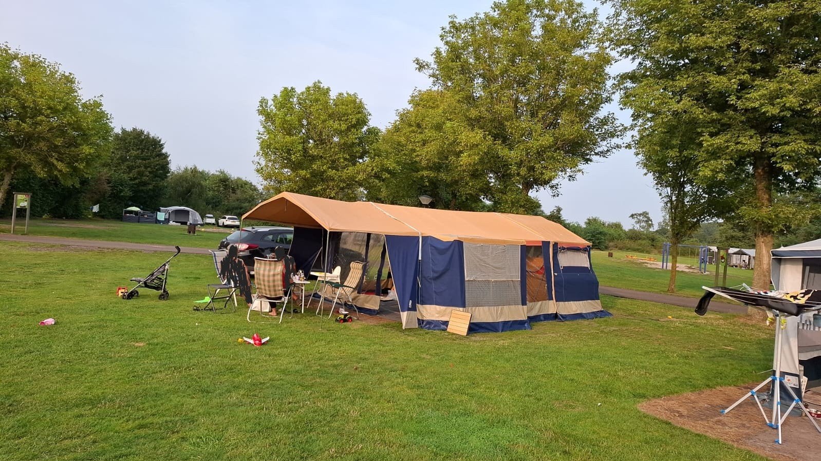 Raclet Vouwwagen - Compleet en Klaar voor Avontuur!, Caravans en Kamperen, Ophalen