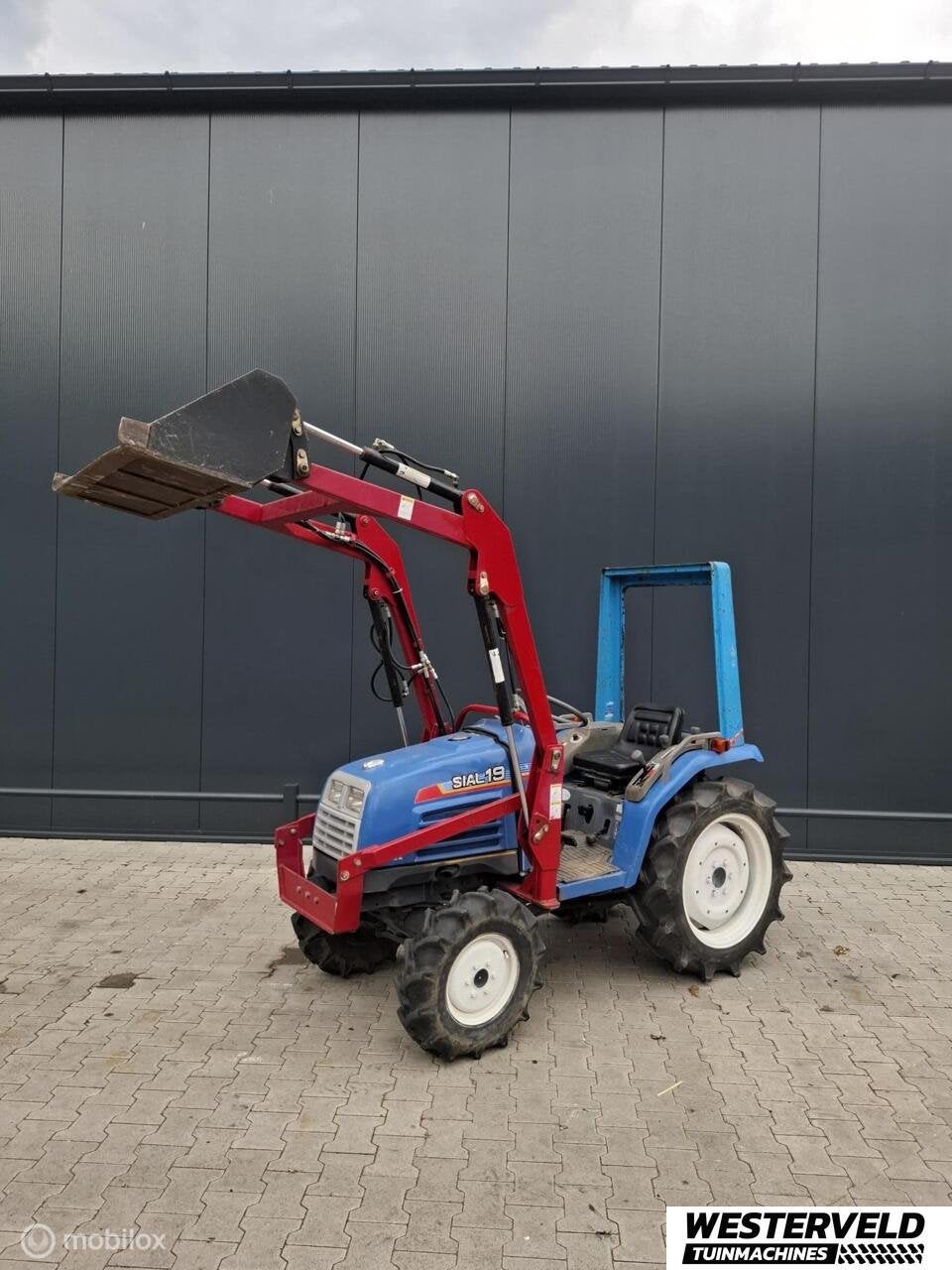 Gebruikte Iseki Sial 19 mini tractor met voorlader, Overige merken, Gebruikt, Info@westerveldtuinmachines.nl, Iseki