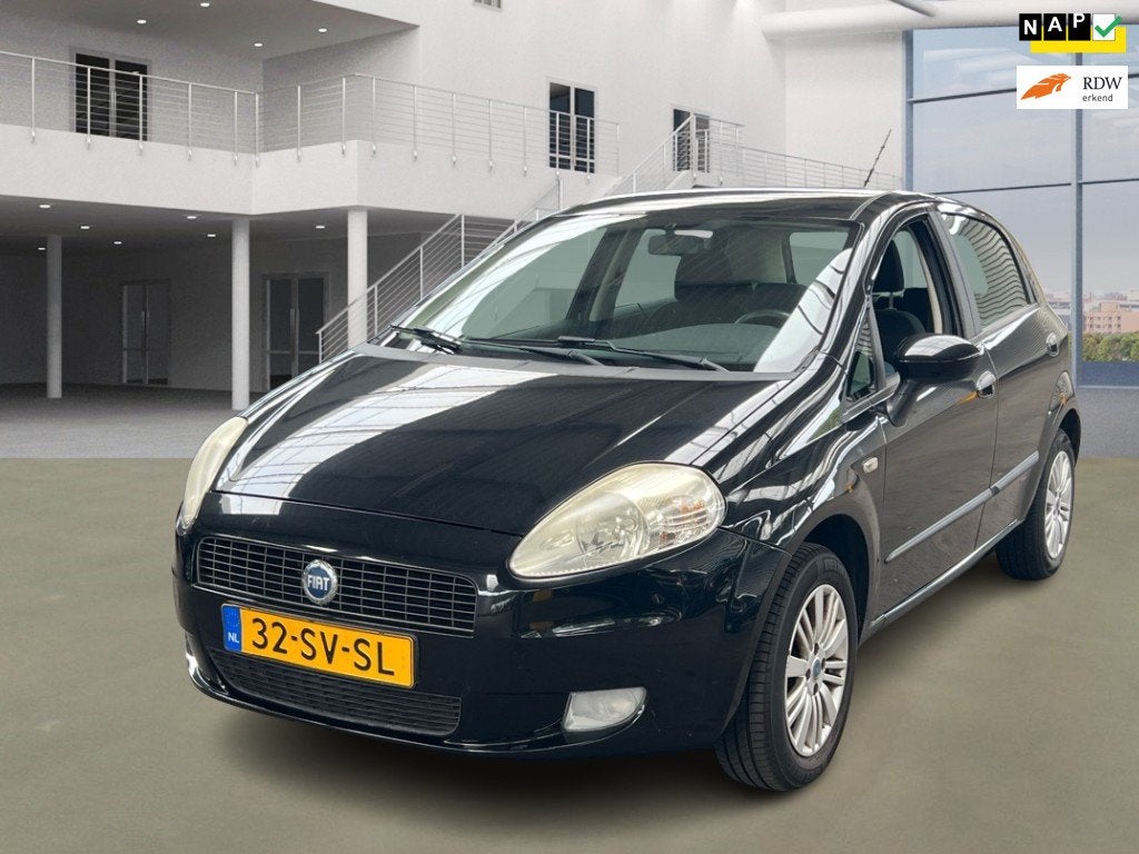 Fiat Grande Punto 1.4 Edizione Prima Airco APK 15-04-2027, Auto's, Fiat, Voorwielaandrijving, Automatische klimaatregeling, 4 cilinders