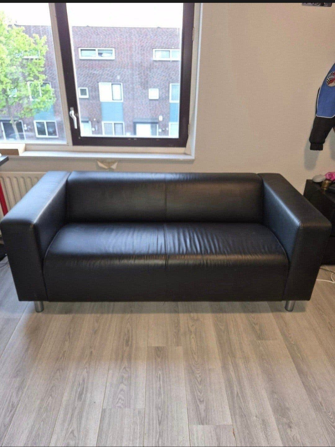 ikea klippan bank MOET SNEL WEG, Huis en Inrichting, Ophalen, Gebruikt, 150 tot 200 cm, Tweepersoons