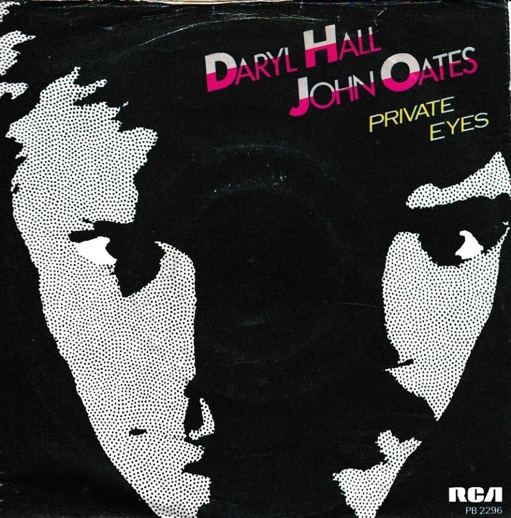 Daryl Hall & John Oates - Private eyes, Gebruikt, 7 inch, Single, Ophalen of Verzenden