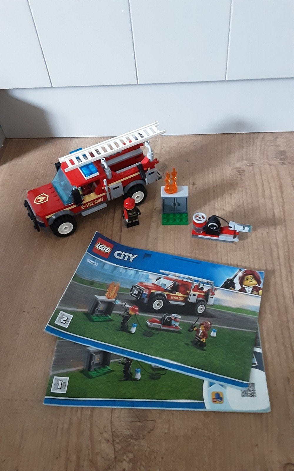Lego city brandweer 60231, Ophalen of Verzenden, Zo goed als nieuw