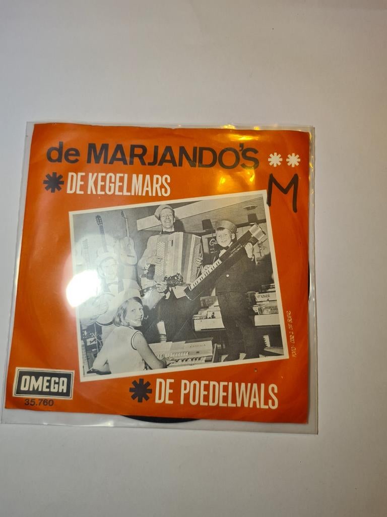 De Marjando's - DE Kegelmars, 7 inch, Single, Ophalen of Verzenden, Zo goed als nieuw